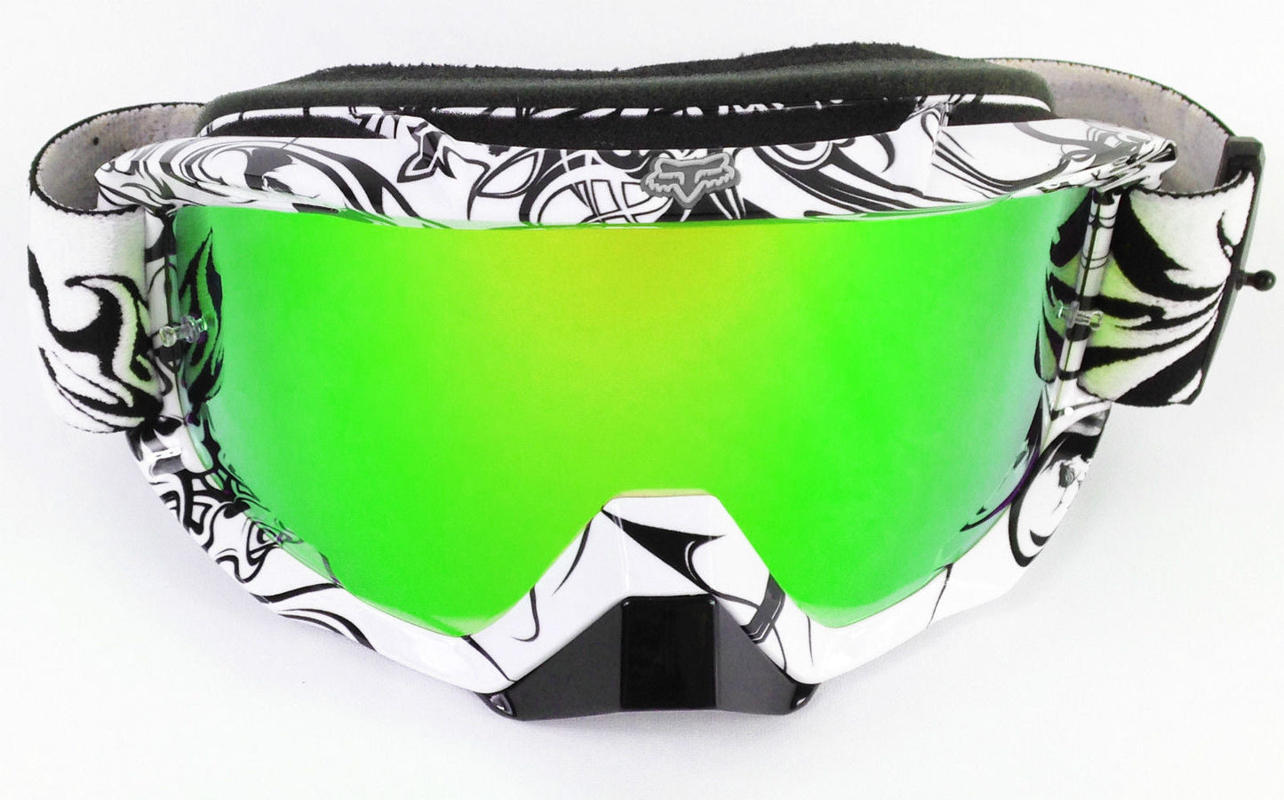 Goggle Shop Fox Main / Pro Mirror Tear off Lens, Green - motocross4u