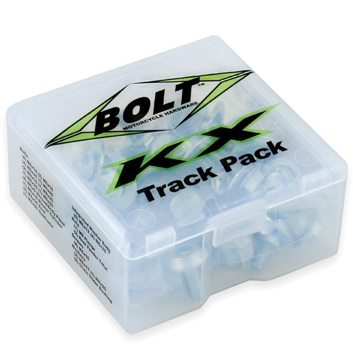 Bolt Motorcycle Hardware Kawasaki KX / KXF Style Track Pack Bolt Kit - motocross4u