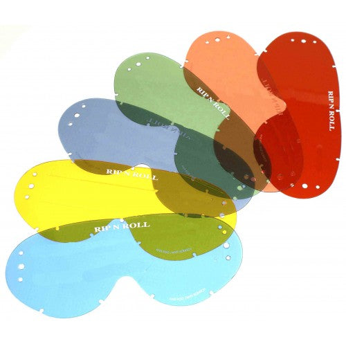 Rip n Roll Spy Alloy Roll Off Lens, Clear - motocross4u