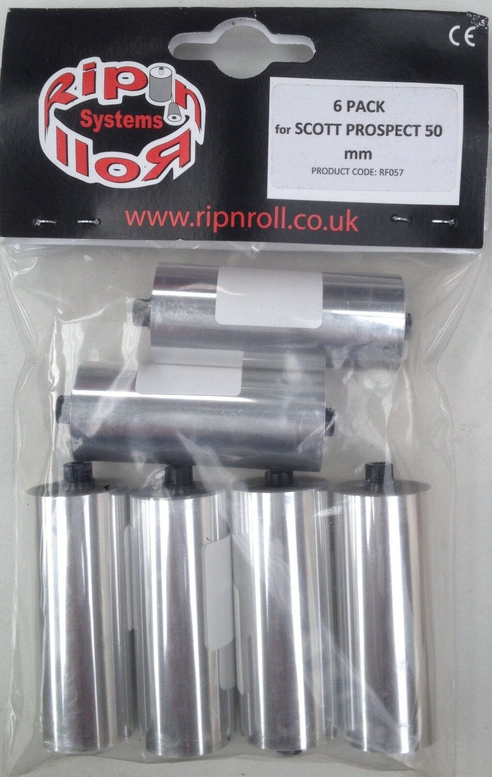 Rip n Roll Scott Prospect / Fury WFS Roll Film 6 Pack - motocross4u
