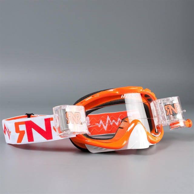 Rip n Roll Hybrid Fully Loaded Goggle, Seville Orange - motocross4u