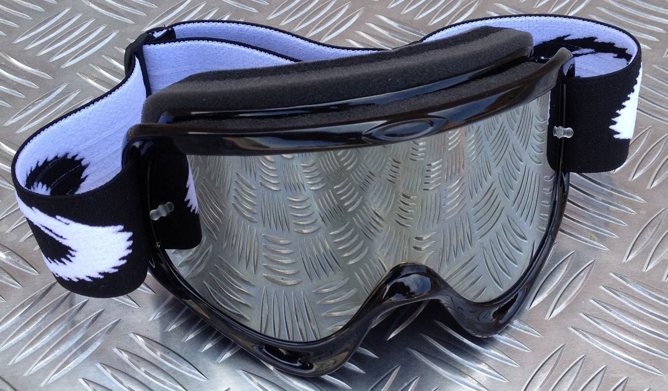 Goggle Shop Oakley O Frame / 2000 Mirror Tear off Lens, Mirror Silver - motocross4u