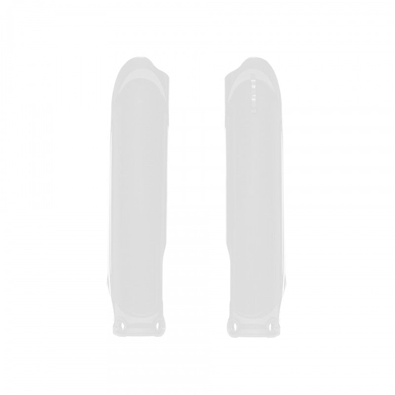 Polisport Yamaha Fork Guards YZF 250 2024 YZF 450 2023 - 24, White - motocross4u