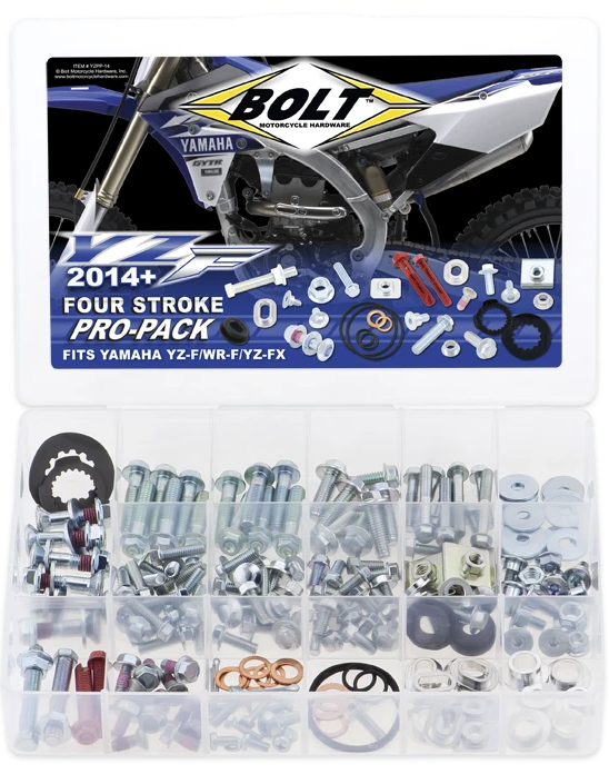 Bolt Motorcycle Hardware Yamaha YZF 2014 - 2022 Pro Pack Bolt Kit - motocross4u
