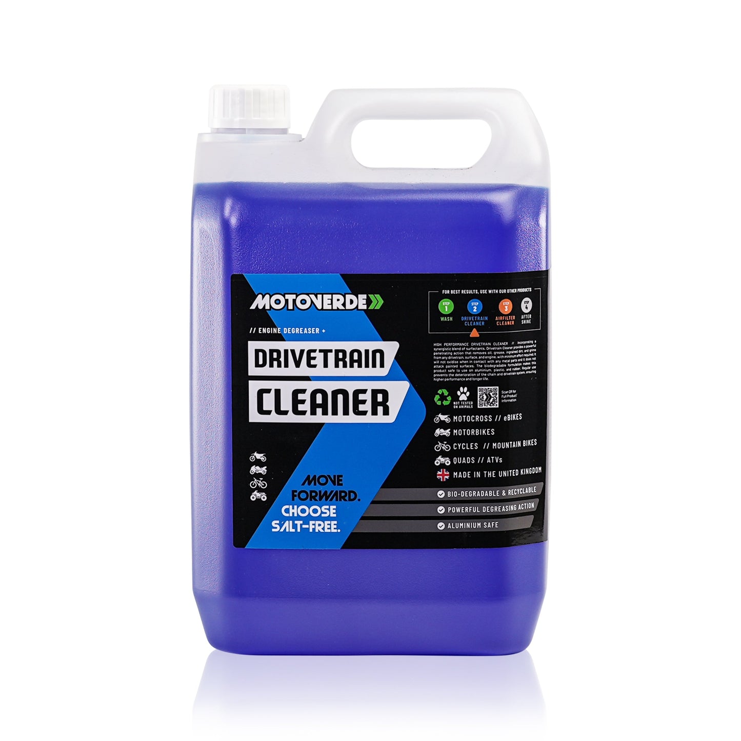 Motoverde Drivetrain Cleaner, 5 Litre - motocross4u