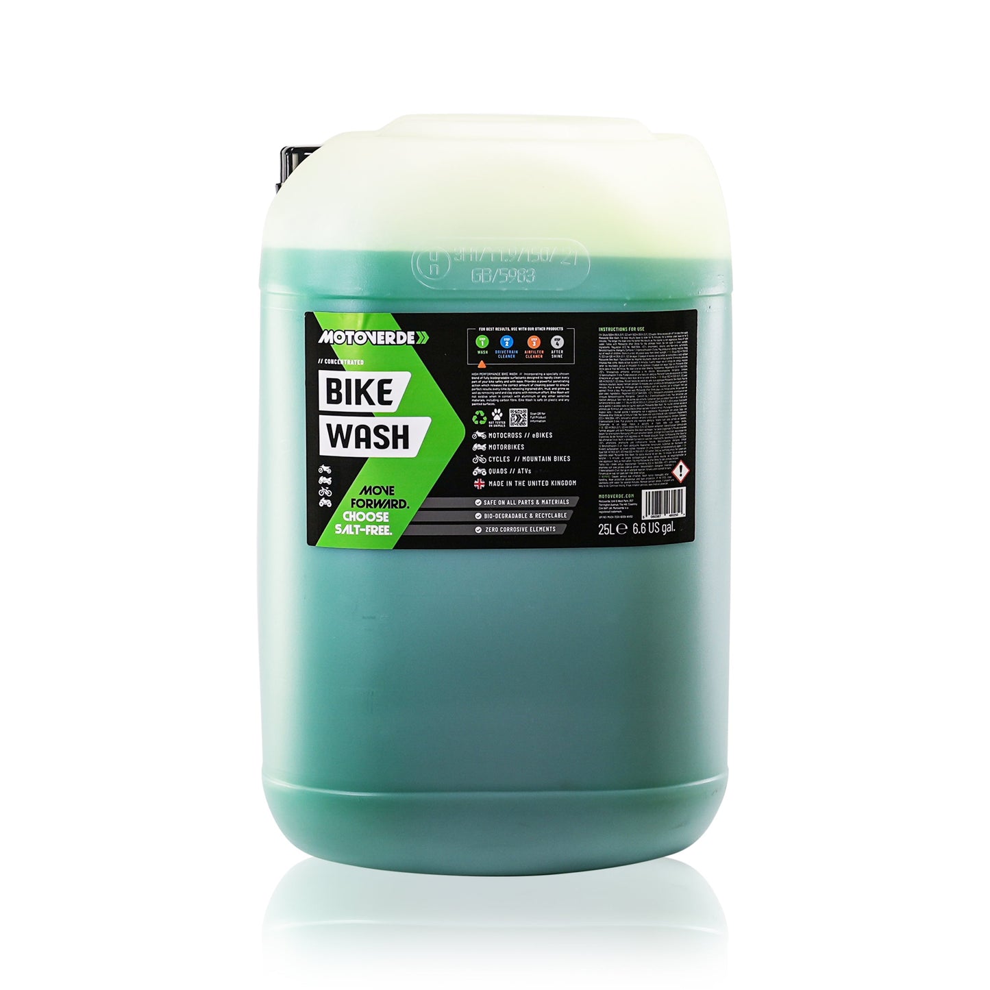 Motoverde Bike Wash - Concentrated, 25 Litre - motocross4u