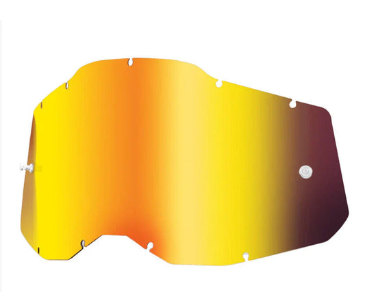 Rip n Roll 100% GEN 2 Mirror Tear off Lens, Fire - motocross4u