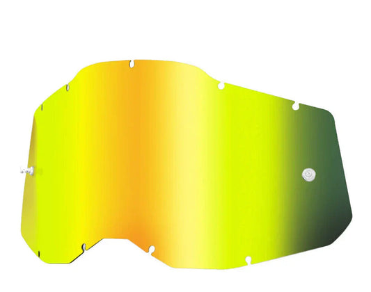 Rip n Roll 100% GEN 2 Mirror Tear off Lens, Gold - motocross4u