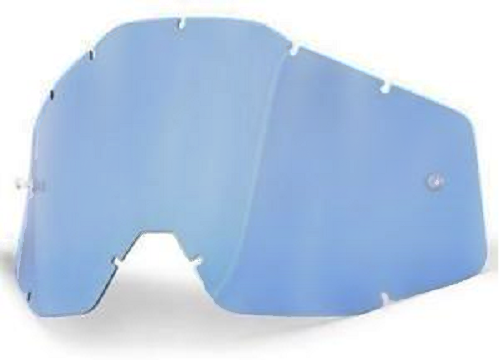 Rip n Roll 100% Strata / Accuri / Racecraft Tear Off Lens, Blue - motocross4u