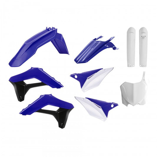 Polisport Sherco Plastic Kit SC SCF 2019 - 2022, Blue / White - motocross4u