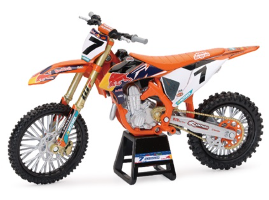New Ray Toys 1 12 Aaron Plessinger RED BULL KTM SXF 450 Toy Model