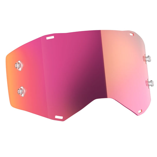 Scott Prospect / Fury Single Works Lens, Pink Chrome - motocross4u