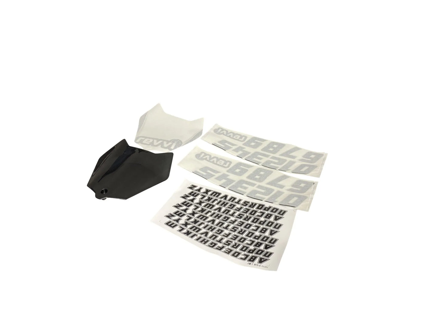 Name and Number Board Kit  - To fit Revvi 16 XL electric bikes