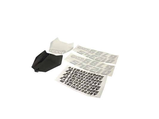 Name and Number Board Kit  - To fit Revvi 16 XL electric bikes
