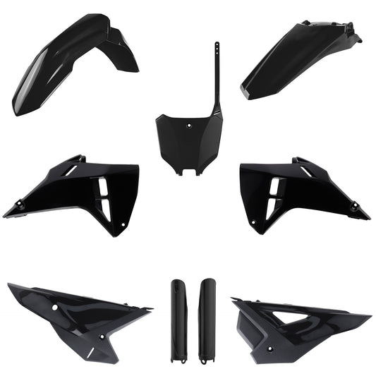 Polisport Honda Plastic Kit CRF 250 R CRF 450 R 2025, Black - motocross4u