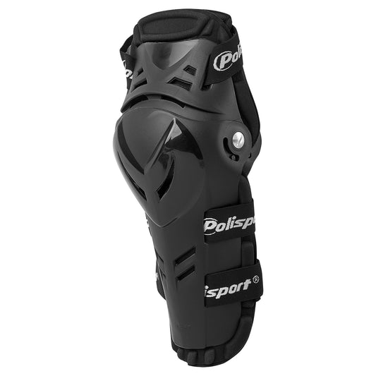 Polisport DEVIL KNEE / SHIN GUARD, Black, Adult - motocross4u