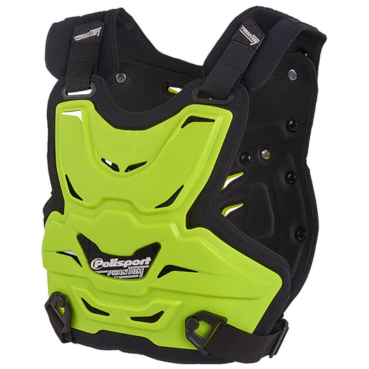 Polisport Phantom Lite Body Armour, Fluo Yellow - motocross4u