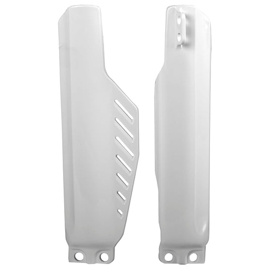 Polisport Honda Fork Guards CRF 150 R 2007 - 2022, White - motocross4u