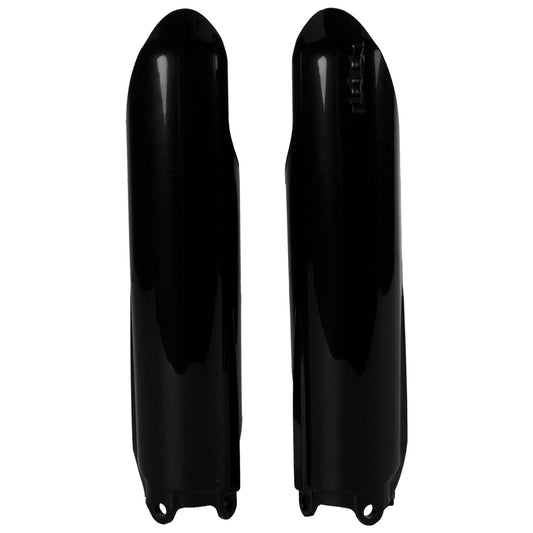 Polisport Yamaha Fork Guards YZ 125 250 2008 - 2014 YZF 250 450 08 - 2009 WR 250 R 2009 - 2013, Black - motocross4u
