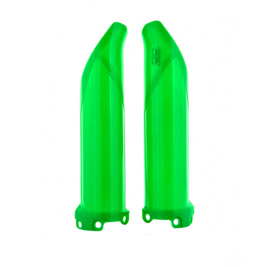 Polisport Kawasaki Fork Guards KXF 250 450 2009 - 2022, Green - motocross4u