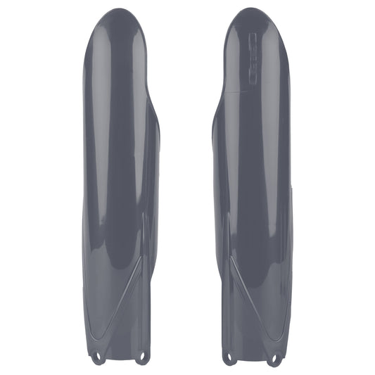 Polisport Yamaha Fork Guards YZ 125 250 2015 - 2022 YZF 250 450 2010 - 22, Nardo Grey - motocross4u