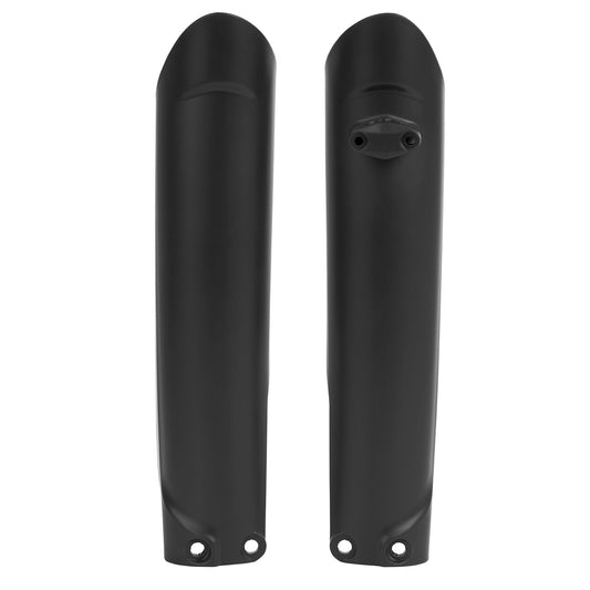 Polisport KTM Fork Guards SX SXF 2015 - 2022 EXC EXCF 2016 - 22 Husqvarna TC FC 15 - 22 TE FE 16 - 22, Black - motocross4u