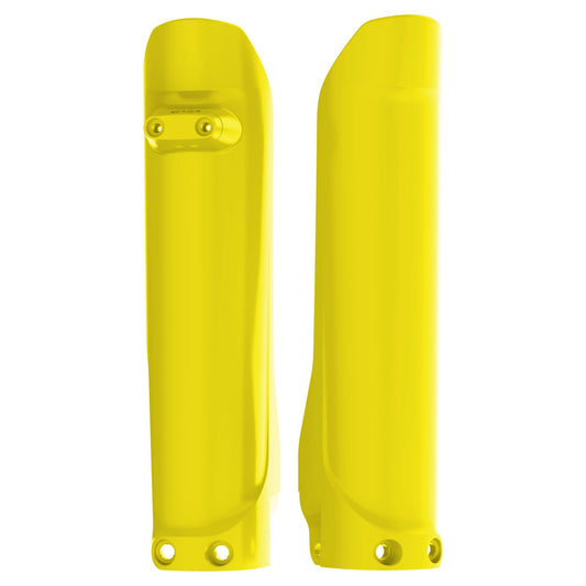 Polisport Husqvarna Fork Guards TC FC 2015 - 2022 TE FE 2016 - 22 / KTM SX SXF 15 - 22 EXC EXCF 16 - 22, Yellow - motocross4u
