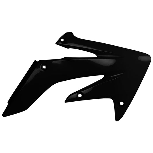 Polisport Honda Radiator Scoops CRF 250 R 2004 - 2009, Black - motocross4u