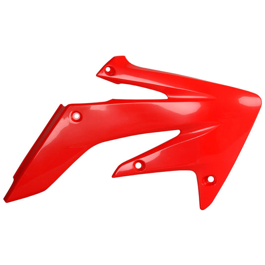Polisport Honda Radiator Scoops CRF 250 R 2004 - 2009, Red - motocross4u