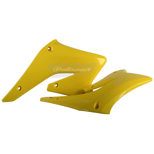 Polisport Suzuki Radiator Scoops RMZ 250 2004 - 2006, Yellow - motocross4u