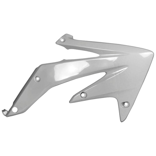 Polisport Honda Radiator Scoops CRF 450 R 2005 - 2008, White - motocross4u