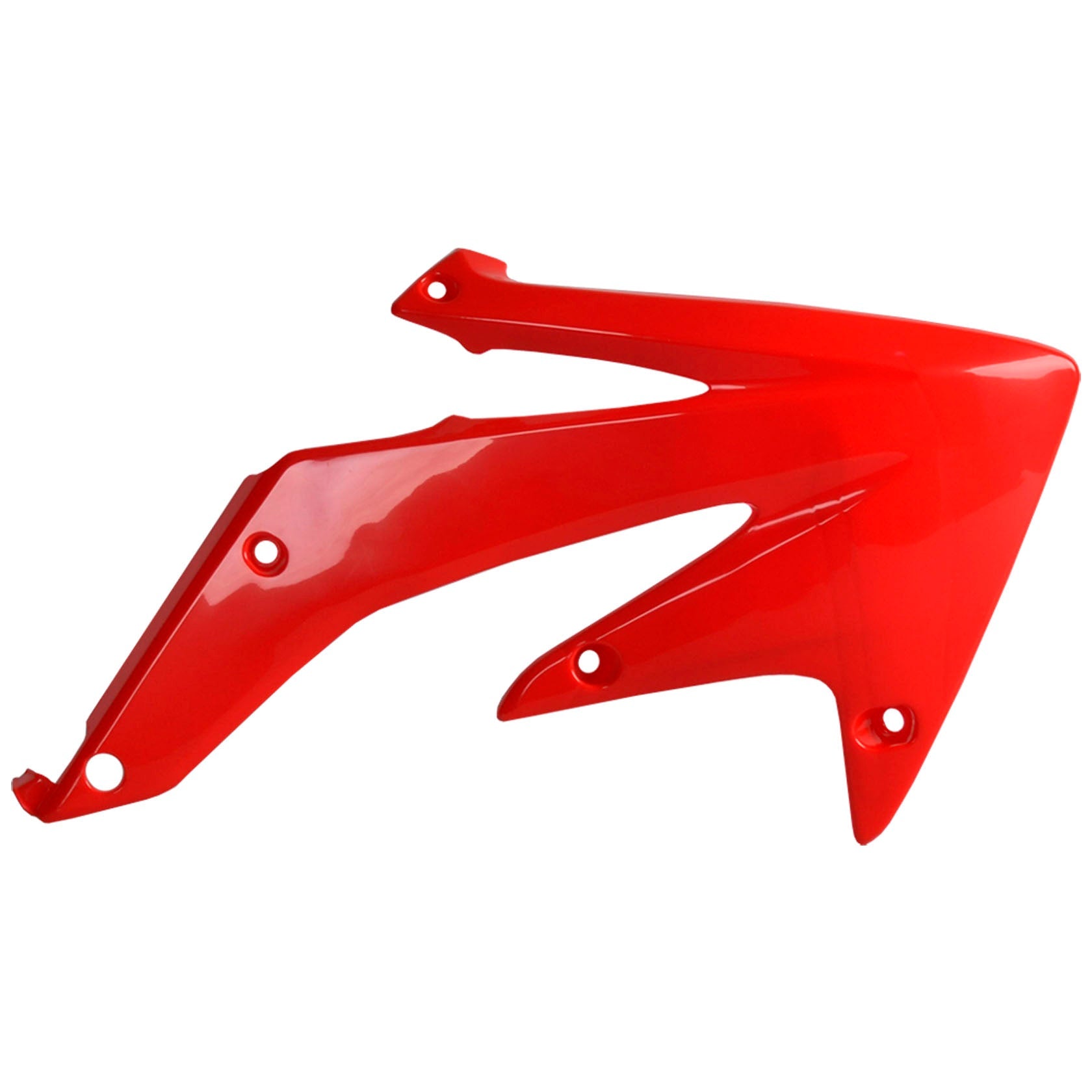 Polisport Honda Radiator Scoops CRF 450 R 2005 - 2008, Red - motocross4u