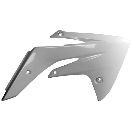 Polisport Honda Radiator Scoops CRF 150 R 2007 - 2022, White - motocross4u