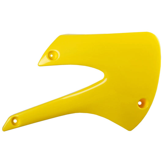 Polisport Suzuki Radiator Scoops RM 65 2003 - 2005 Kawasaki KX 65 2000 - 2022, Yellow - motocross4u