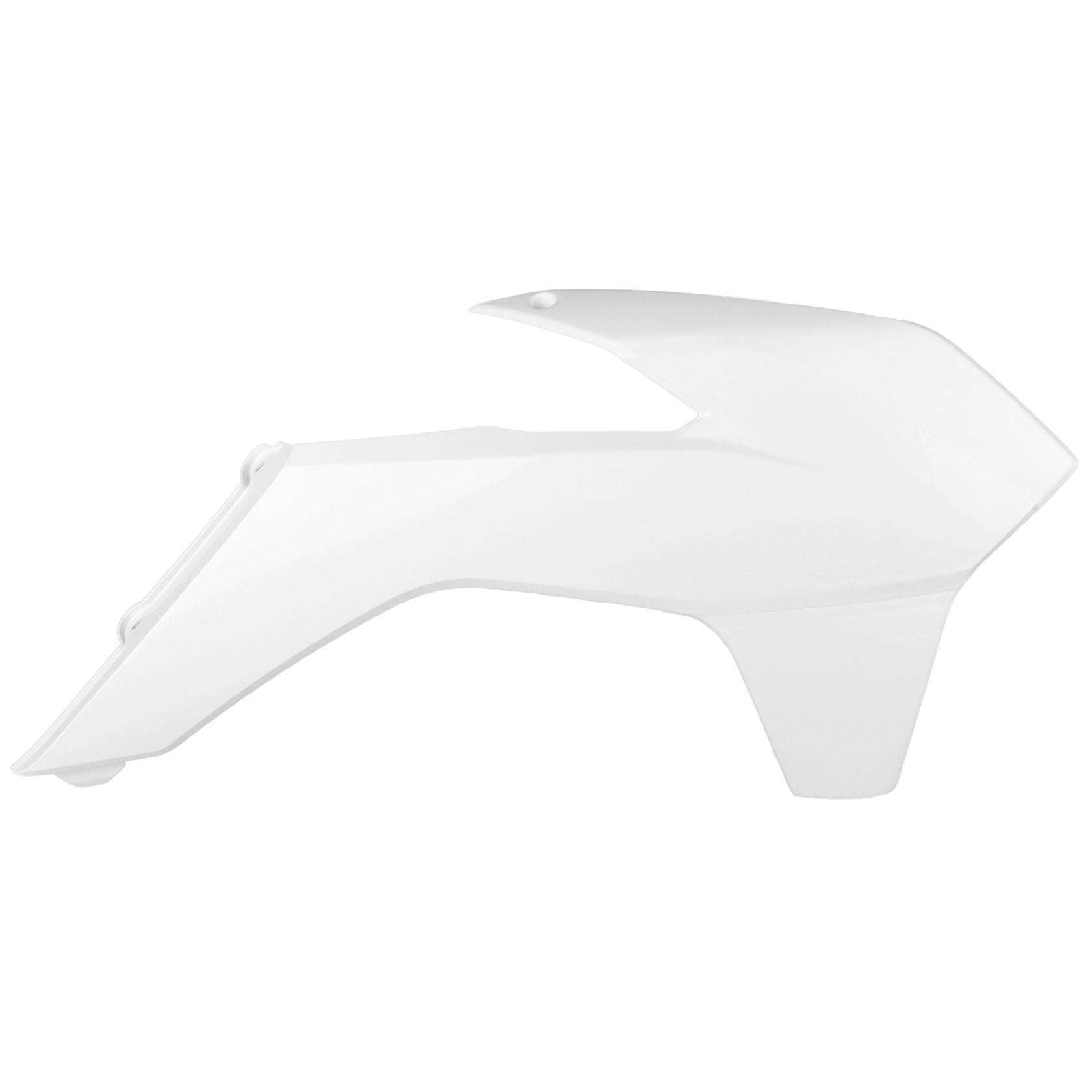 Polisport KTM Radiator Scoops SX SXF 2013 - 2015 SX 250 13 - 2016 EXC EXCF 2014 - 16, White - motocross4u