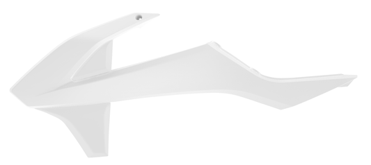 Polisport KTM Radiator Scoops SX 65 2016 - 2022 Gas Gas MC 65 2021 – 22, All White - motocross4u