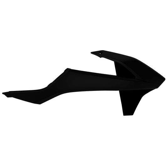 Polisport KTM Radiator Scoops SX SXF 2016 - 2018 SX 250 2017 - 18 EXC EXCF 17 - 2019, Black - motocross4u