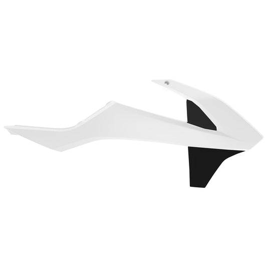 Polisport KTM Radiator Scoops SX 65 2016 - 2022 Gas Gas MC 65 2021 - 22, White - motocross4u