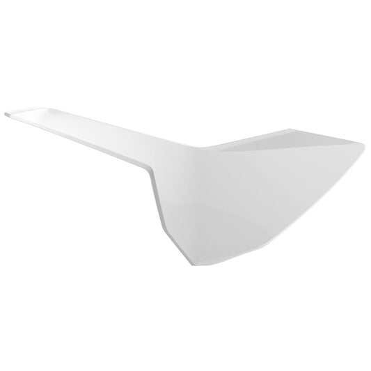 Polisport Husqvarna Side Panels TC FC 2016 - 2018 TC 250 2017 - 18 TE FE 17 - 2019, White - motocross4u