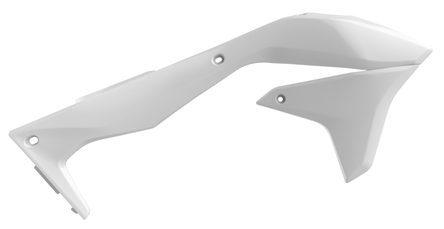 Polisport Kawasaki Plastic Kit KXF 450 2016 - 2018, White - motocross4u