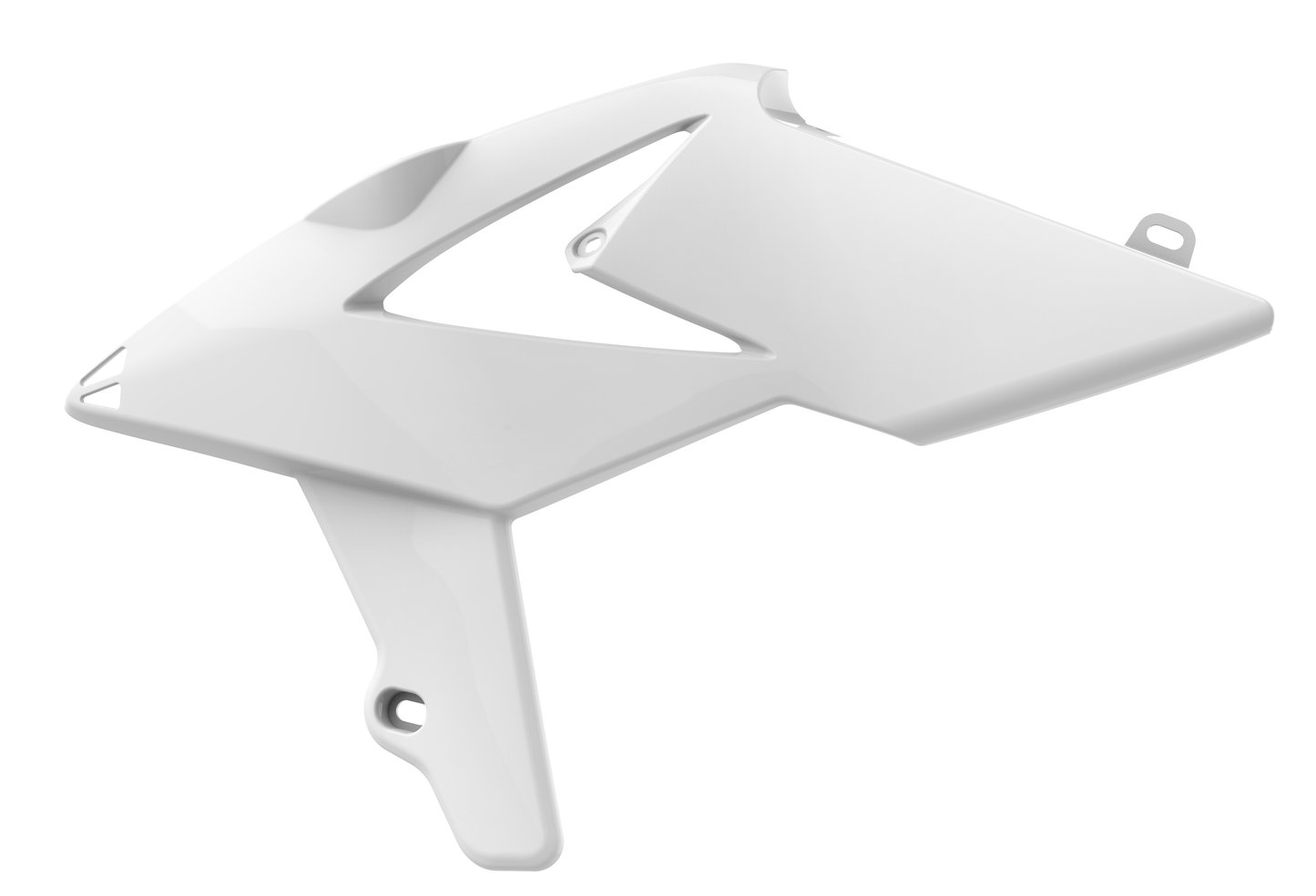 Polisport Beta Plastic Kit with Fork Guards RR ENDURO 2019 ONLY, White - motocross4u