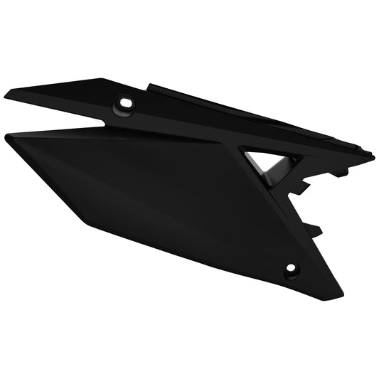 Polisport Suzuki Side Panels RMZ 250 2019 - 2022 RMZ 450 2018 - 22, Black - motocross4u