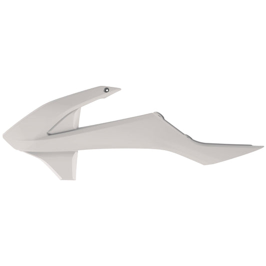 Polisport KTM Radiator Scoops SX 85 2018 - 2022 Gas Gas MC 85 2021 - 22, White - motocross4u