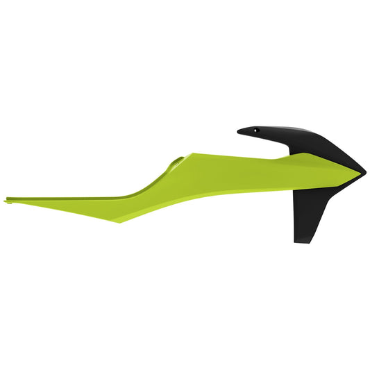 Polisport KTM Radiator Scoops SX SXF 2019 - 2022 EXC EXCF 2020 - 22, Neon Yellow - motocross4u