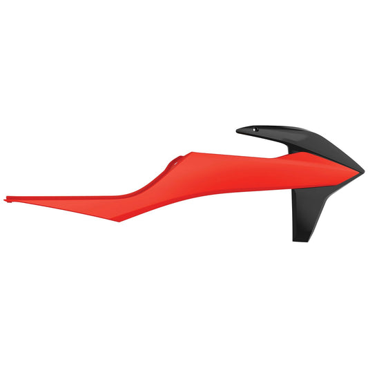 Polisport KTM Radiator Scoops SX SXF 2019 - 2022 EXC EXCF 2020 - 22, Neon Orange - motocross4u