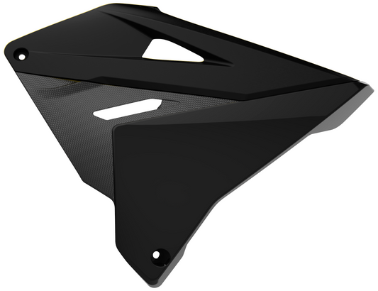 Polisport Suzuki Radiator Scoops RM 125 RM 250 2001 - 2008 Restyle, Black - motocross4u