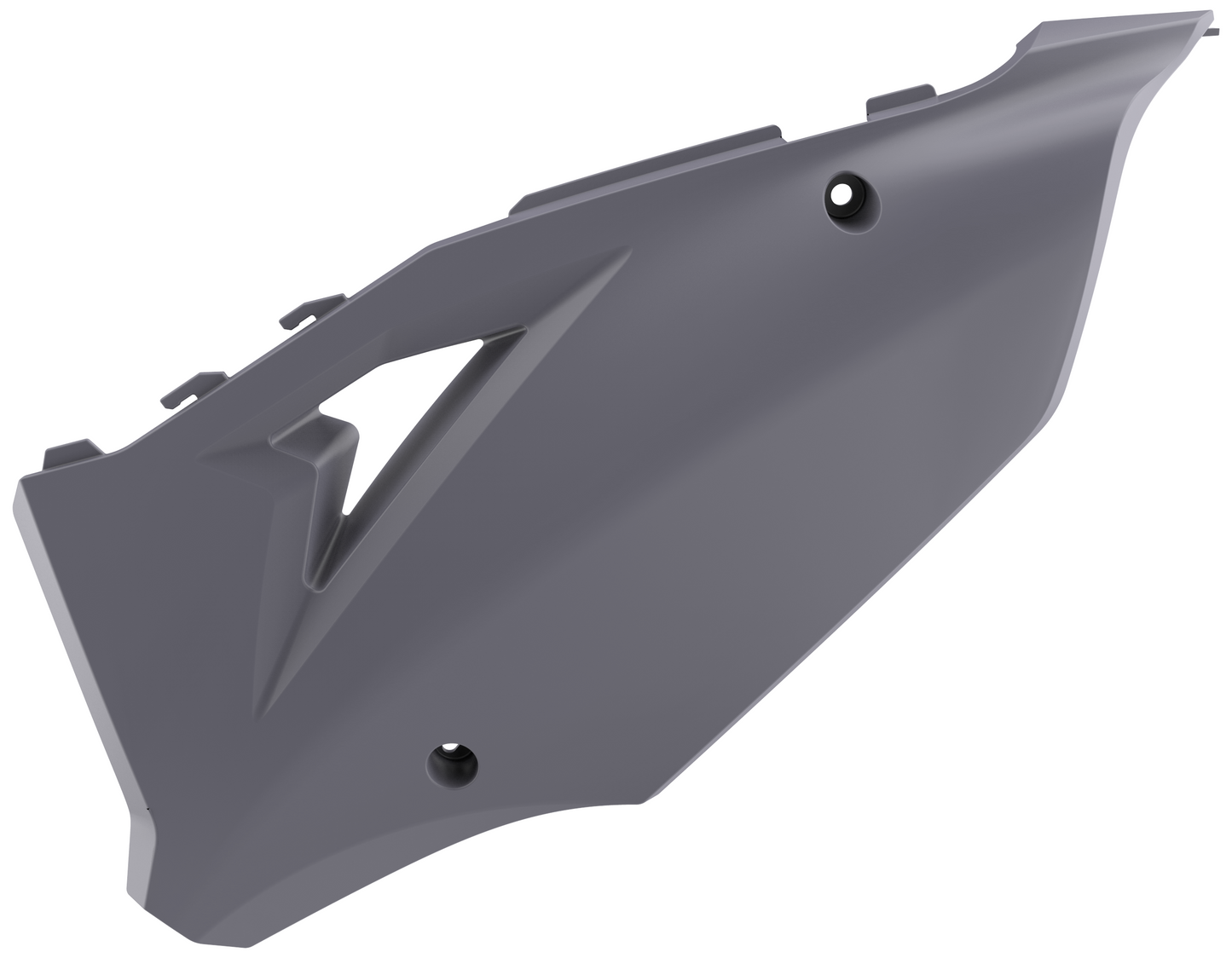 Polisport Kawasaki Plastic Kit KX 125 KX 250 2003 - 2008 Restyle, Grey - motocross4u