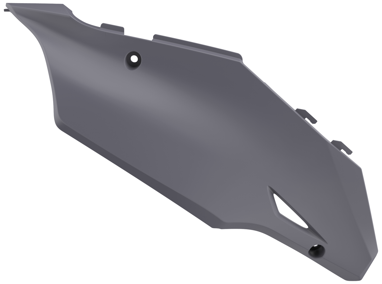 Polisport Kawasaki Plastic Kit KX 125 KX 250 2003 - 2008 Restyle, Grey - motocross4u