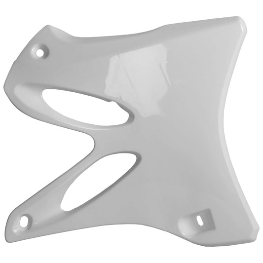 Polisport Yamaha Radiator Scoops YZ 125 YZ 250 2002 - 2014, White - motocross4u