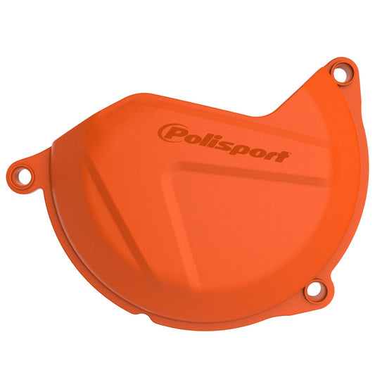 Polisport KTM Clutch Cover Protector SXF XCF 450 2013 - 2015 EXCF XCFW 450 500 2012 - 2016 Husqvarna FC FS 450 2014 - 15, Orange - motocross4u